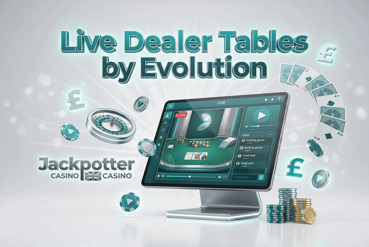 Live Dealer Tablesby Evolution